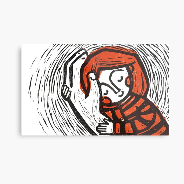 In your hands I feel safe Metal Print