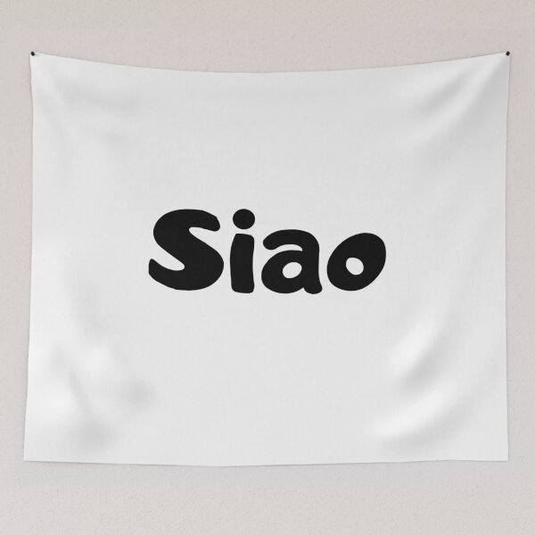 Item preview, Siao Black Text  designed and sold by freedom4life.