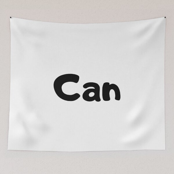 Item preview, Can Black Text  designed and sold by freedom4life.