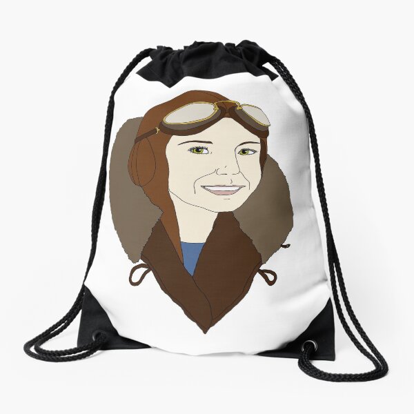 Aviatrix series - Jean Batten, CBE, OSC Drawstring Bag