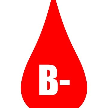 b negative blood type origin