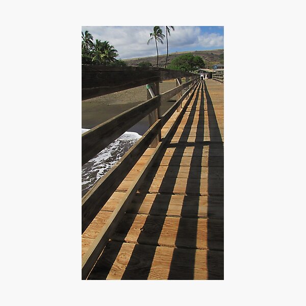 Waimea Pier Photographic Print