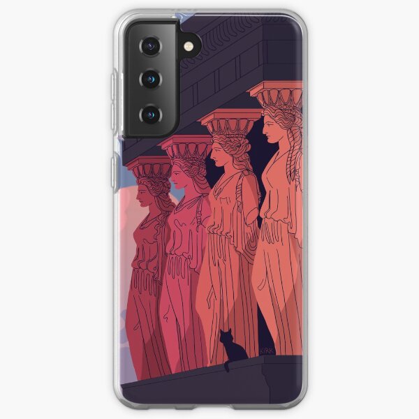 Caryatids at Dusk Samsung Galaxy Soft Case