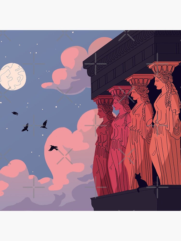 Caryatids at Dusk by flaroh