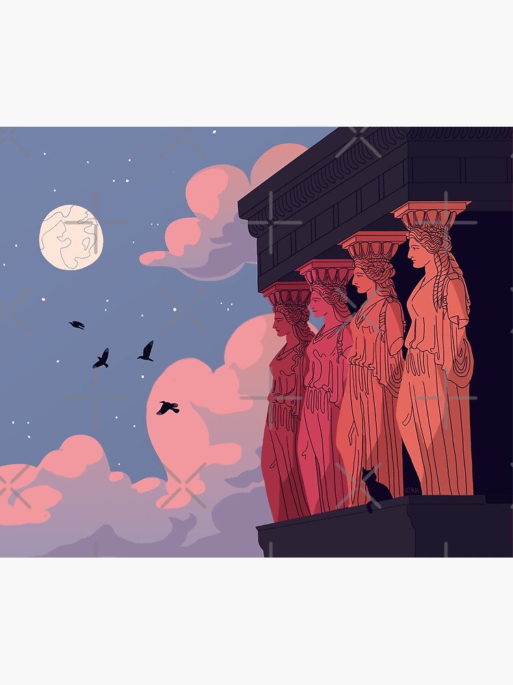 Caryatids at Dusk by flaroh