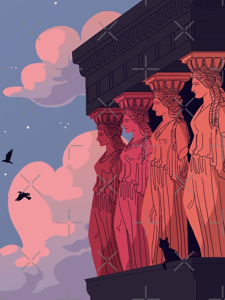 Caryatids at Dusk by flaroh