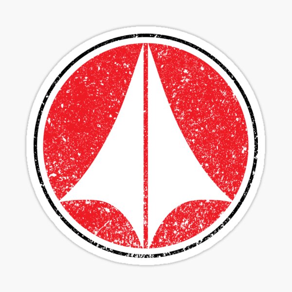 UN Spacy Weathered Sticker