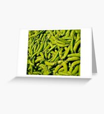 Just a bunch of beans Greeting Card