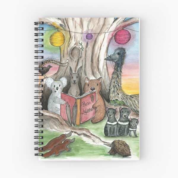 Item preview, Bush Lullabies With Australian Native Animals designed and sold by squidinkart.