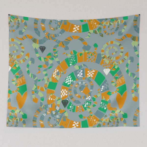 Item preview, Sandy Snakes designed and sold by Claireybean.