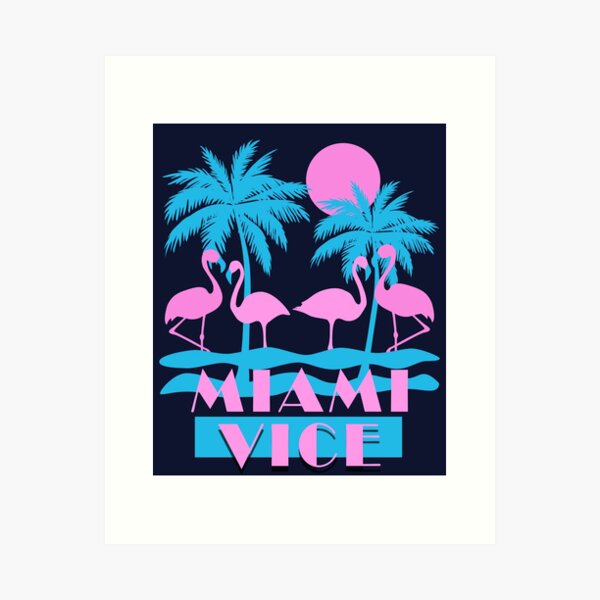 Pastel Miami Vice Pink Blue Chevron iPhone Case Art Print by directgifts