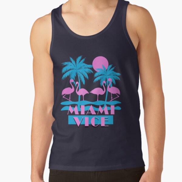 Miami Vice - Flamingo Florida Tank Top