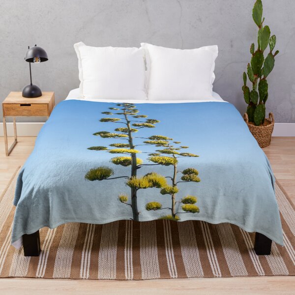 Item preview, Giant Flora - Agave Bloom Spikes on a Seaside Terrace designed and sold by Georgia Mizuleva.