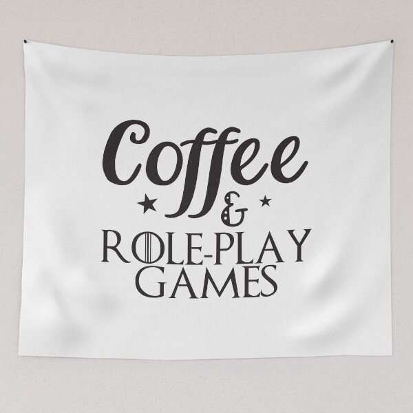 Item preview, Coffee and Role-play games designed and sold by jazzydevil.
