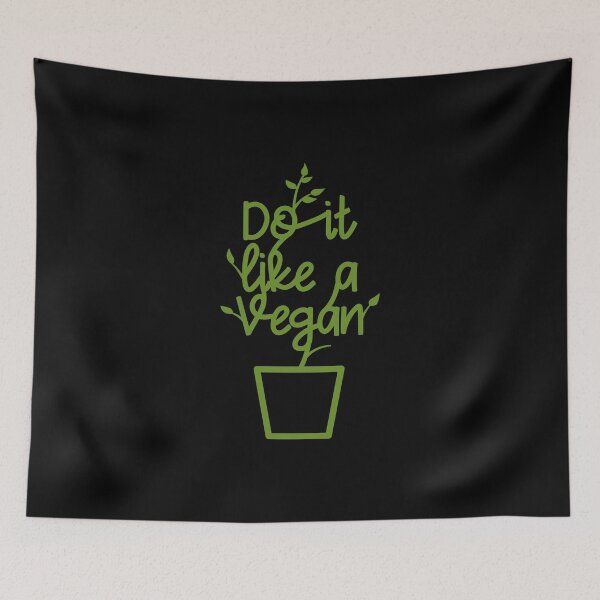 Item preview, Vegan vegan gift saying plant nutrition designed and sold by Franja2.