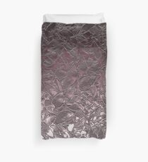 Grunge Relief Floral Abstract Duvet Cover