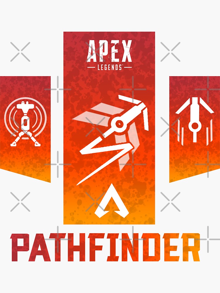 Apex Legend Pathfinder Sticker For Sale By Spacerangershop Redbubble 9683