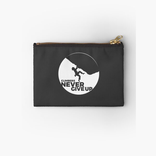 Item preview, Climbers never give up, rock climbing funny shirt designed and sold by Buno.