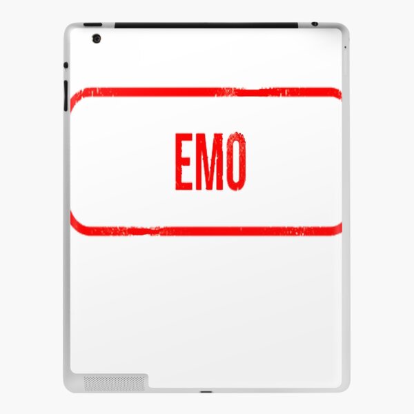 Emo Name Tag iPad Skin