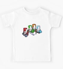 Camiseta para niños Castle Crashers - Los elementos