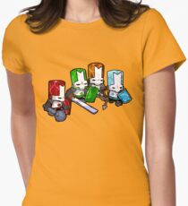 Castle Crashers - The Elements Women's Fitted T-Shirt
