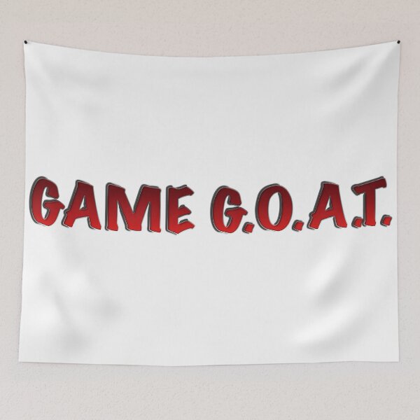 Item preview, Game g.o.a.t. Greatest Of All Time gamer gaming text print designed and sold by Uniskull.