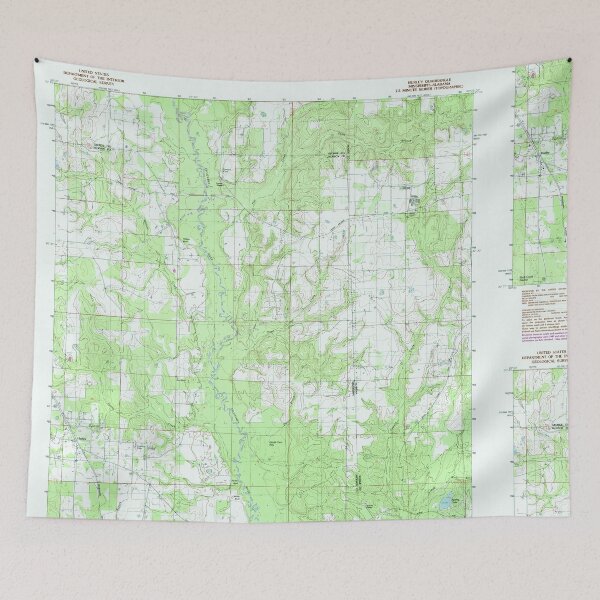 Item preview, USGS TOPO Map Mississippi MS Hurley 335860 1982 24000 designed and sold by WetdryvacRBO2.