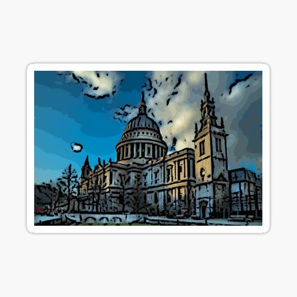 St Pauls, London Sticker