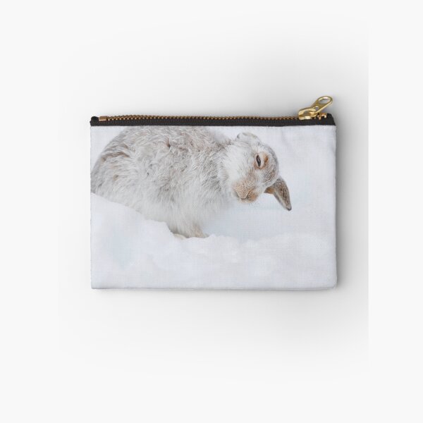 Item preview, Copy of White mountain hare sitting on snow designed and sold by chanonry.