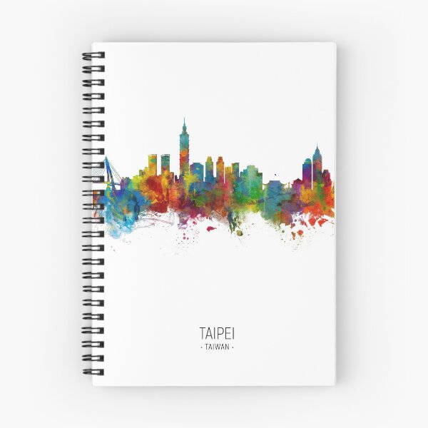 Item preview, Taipei Taiwan Skyline designed and sold by ArtPrints.