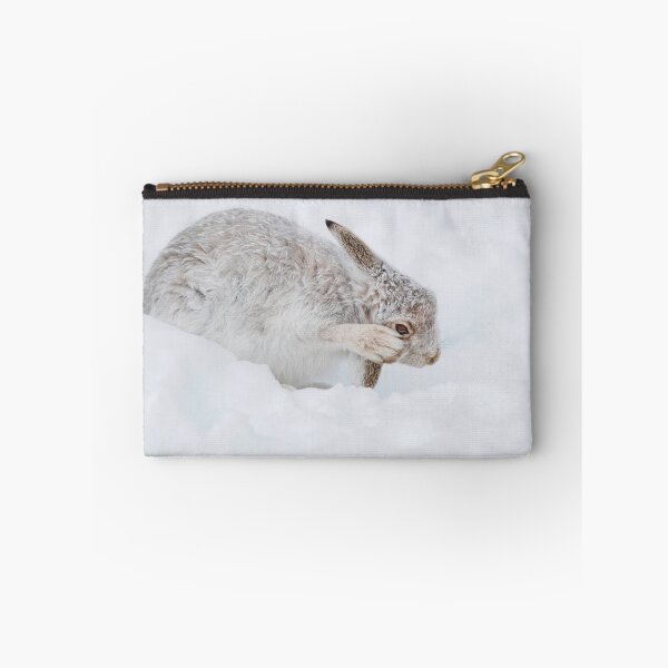 Item preview, Copy of White mountain hare sitting on snow designed and sold by chanonry.