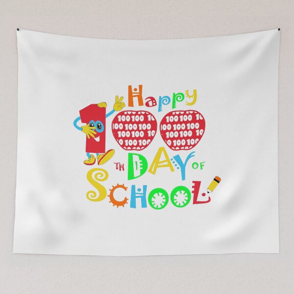 Item preview, 100th Girls Magical Shirt, T-Shirt to school or Kindergarten designed and sold by Bettylop.