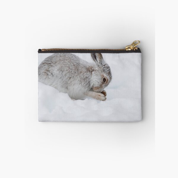 Item preview, Copy of White mountain hare sitting on snow designed and sold by chanonry.