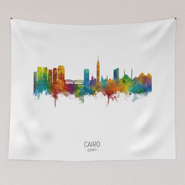 Item preview, Cairo Egypt Skyline designed and sold by ArtPrints.