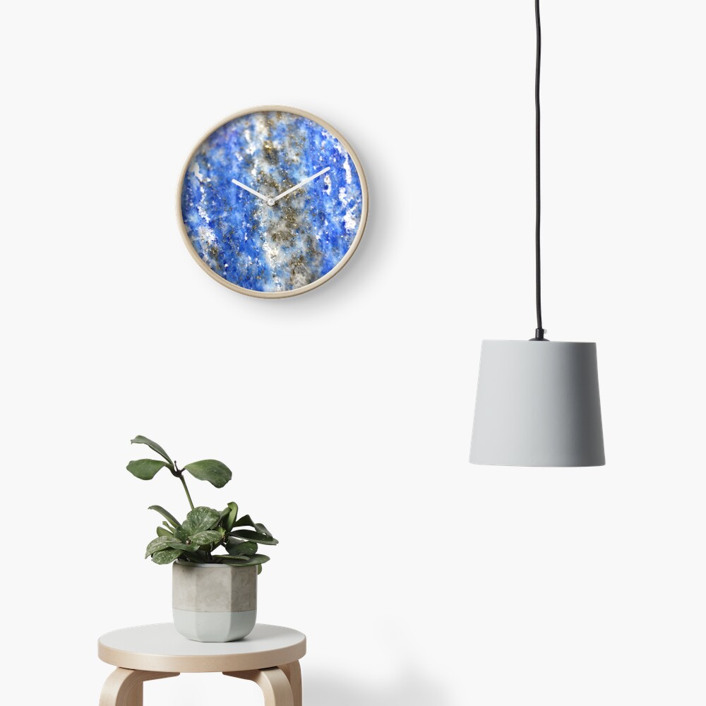 Lapis Lazuli Clock