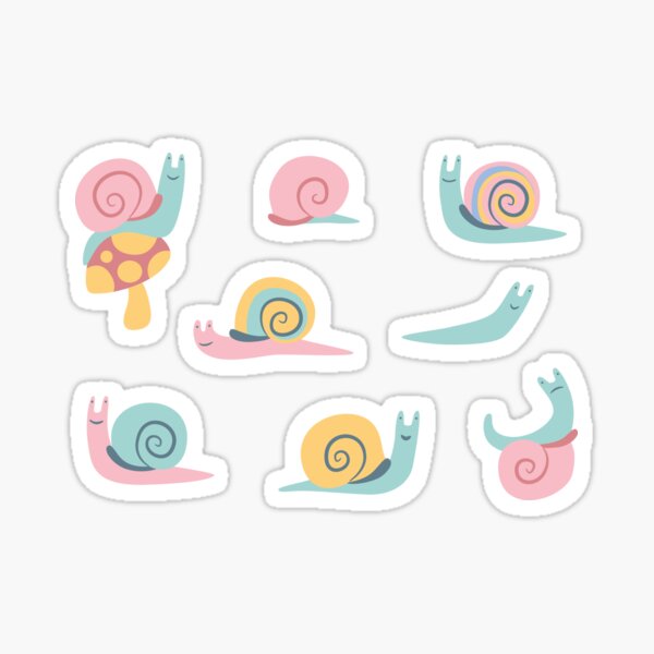 Snails Sticker