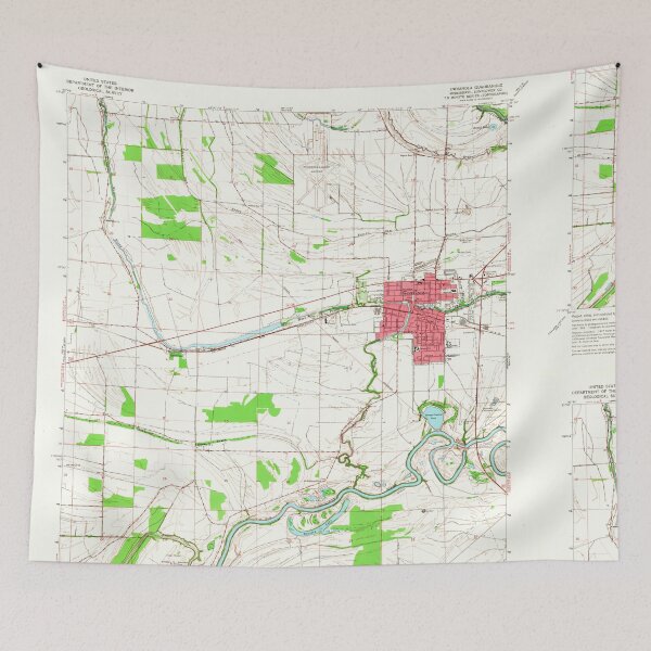 Item preview, USGS TOPO Map Mississippi MS Indianola 335863 1965 24000 designed and sold by WetdryvacRBO2.