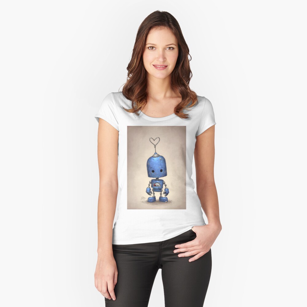 Item preview, Fitted Scoop T-Shirt designed and sold by MattDixonArt.