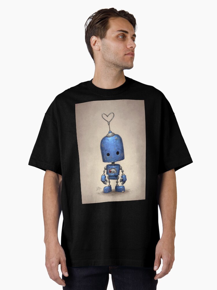 Thumbnail 1 of 7, Oversized T-Shirt, Blue designed and sold by MattDixonArt.