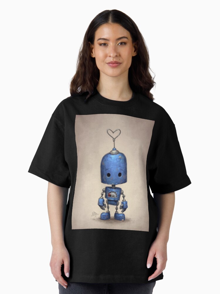 Thumbnail 2 of 7, Oversized T-Shirt, Blue designed and sold by MattDixonArt.