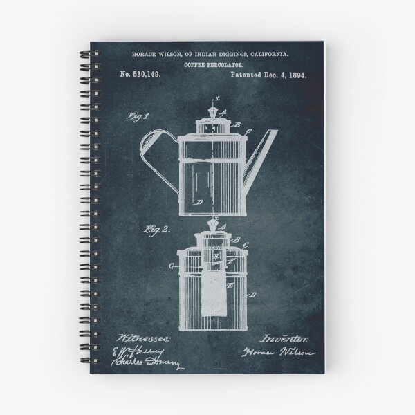 Item preview, 1894 - Coffee percolator designed and sold by xaviervieiraart.