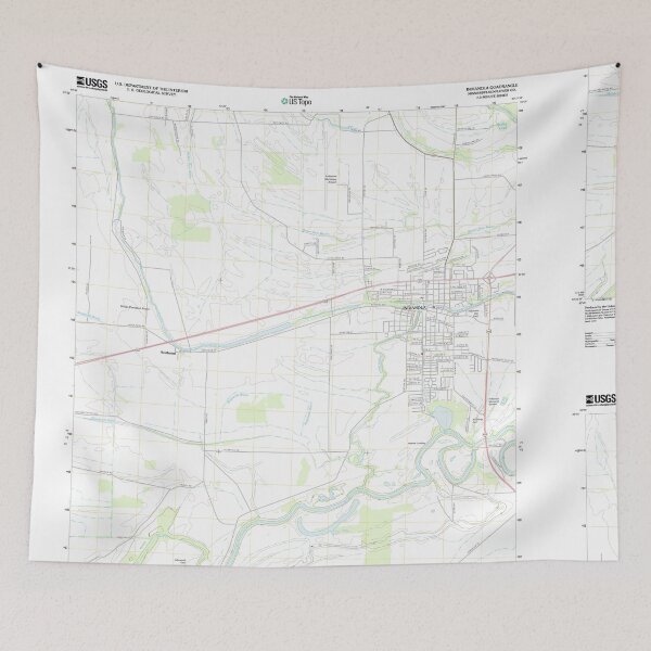 Item preview, USGS TOPO Map Mississippi MS Indianola 20120402 TM designed and sold by WetdryvacRBO2.