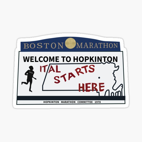 Item preview, Boston Marathon Start Line designed and sold by Lauren Salad.