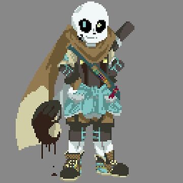 Ink sans tokyovania pixel art