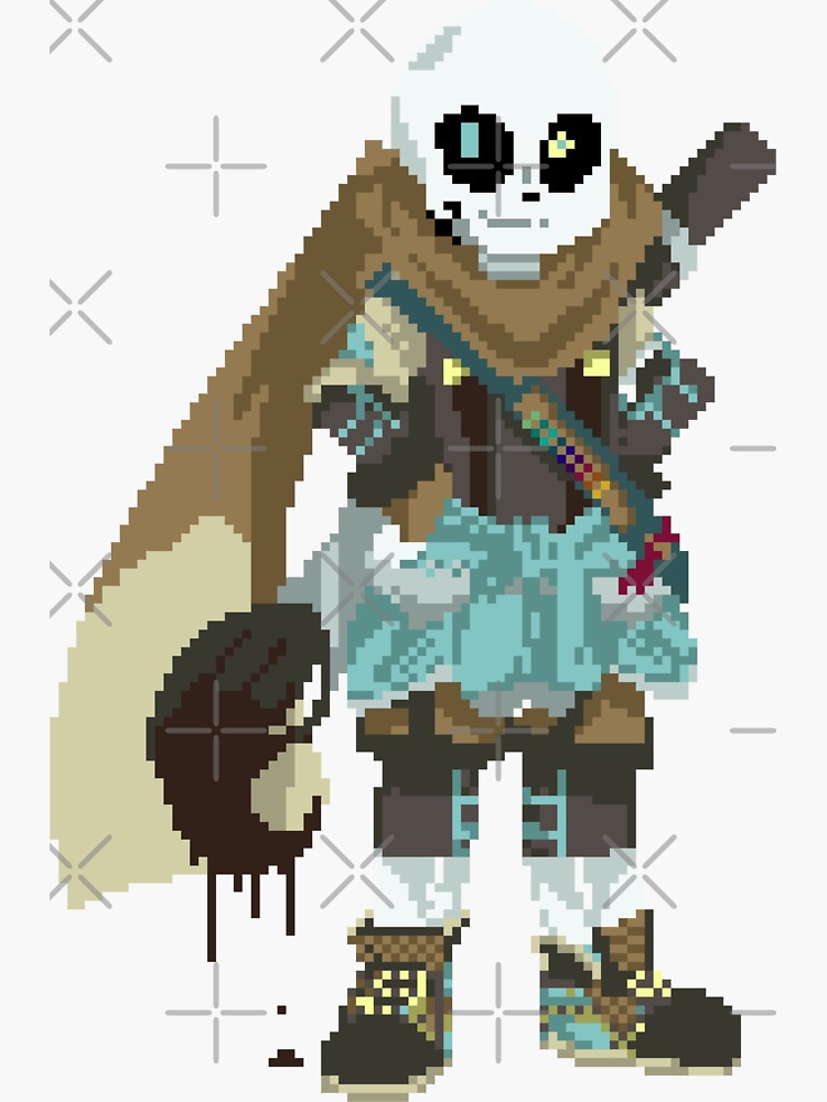 Ink sans tokyovania pixel art