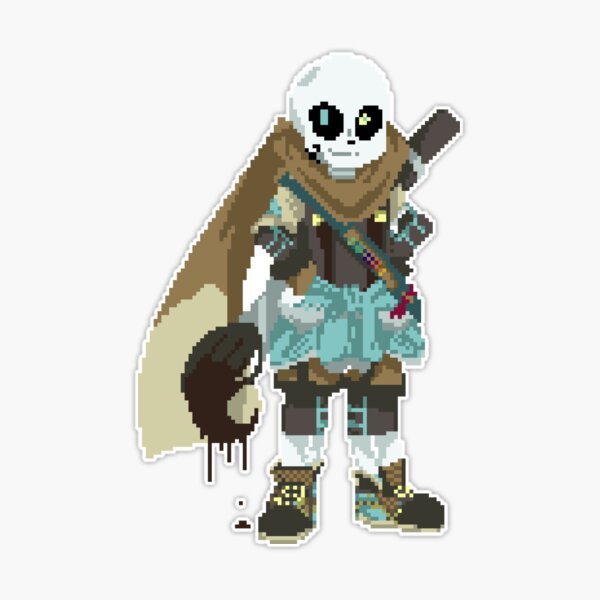 Ink Sans, Undertale Sticker for Sale by emikosdrawings