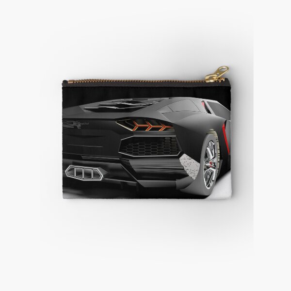 Item preview, Black sport supercar isolated on black background - 3D rendering illustration designed and sold by carlotoffolo.