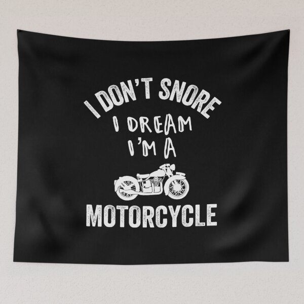 Item preview, Snore Motorcycle, Snoring Dad, Biker Dad Gift, Funny Snoring designed and sold by Designs4Less.