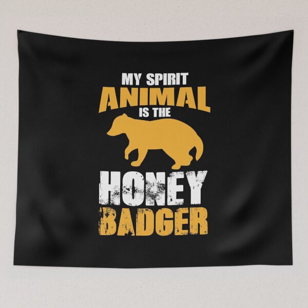 Item preview, My Spirit Animal Is The Honey Badger, Honey Badger, Honey Badger Apparel, Honey Badger Gift designed and sold by Designs4Less.