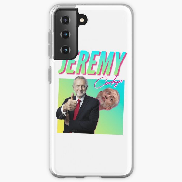 Jeremy Corbyn 80s Aesthetic Retro Samsung Galaxy Soft Case